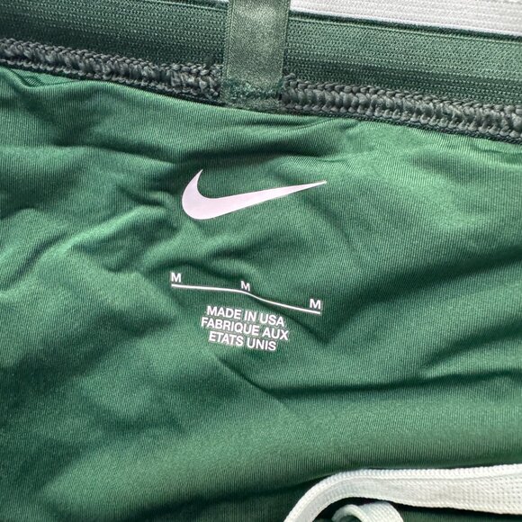 Nike Pro Elite Team 2” Running Shorts Womens M Made In USA Green DX8986-341 NEW - Picture 4 of 10